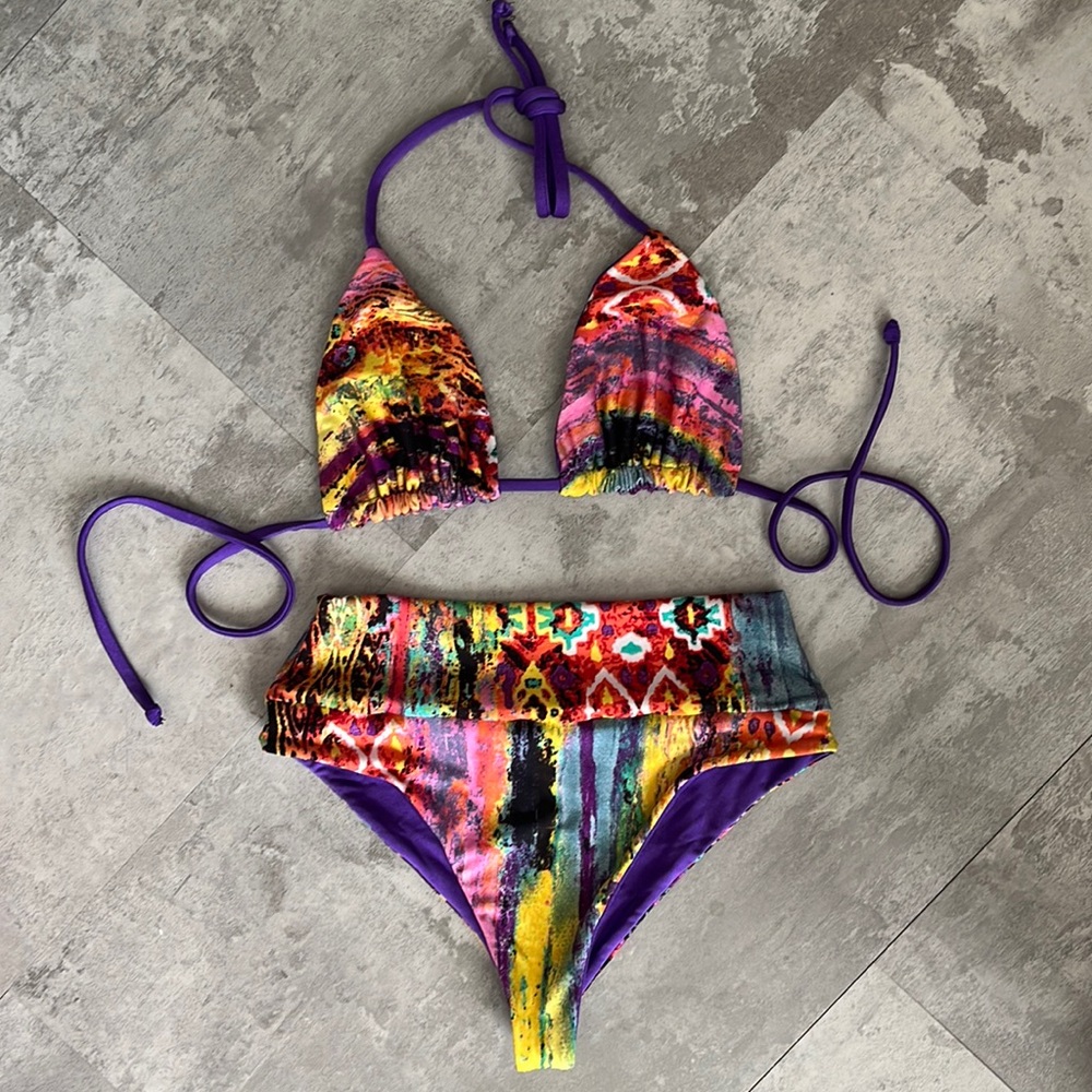 Reversible handmade bikini